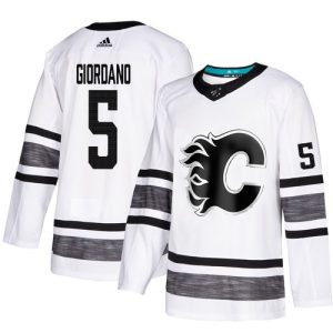 Calgary Flames Trikot #5 Mark Giordano Weiß 2019 All-Star Game Parley